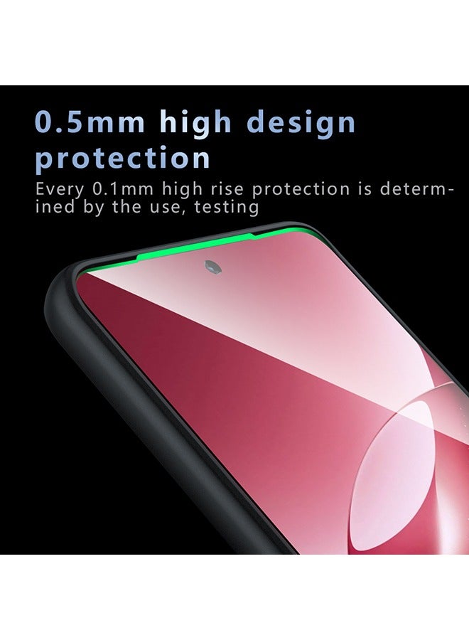 Magnetic Case for Vivo V50 5G, Frosted Translucent Back Protective Slim Phone Cover, Anti-Fingerprints, Anti-Fall Drop Protection, Shockproof Case for Vivo V50 5G (Black) - Image 5