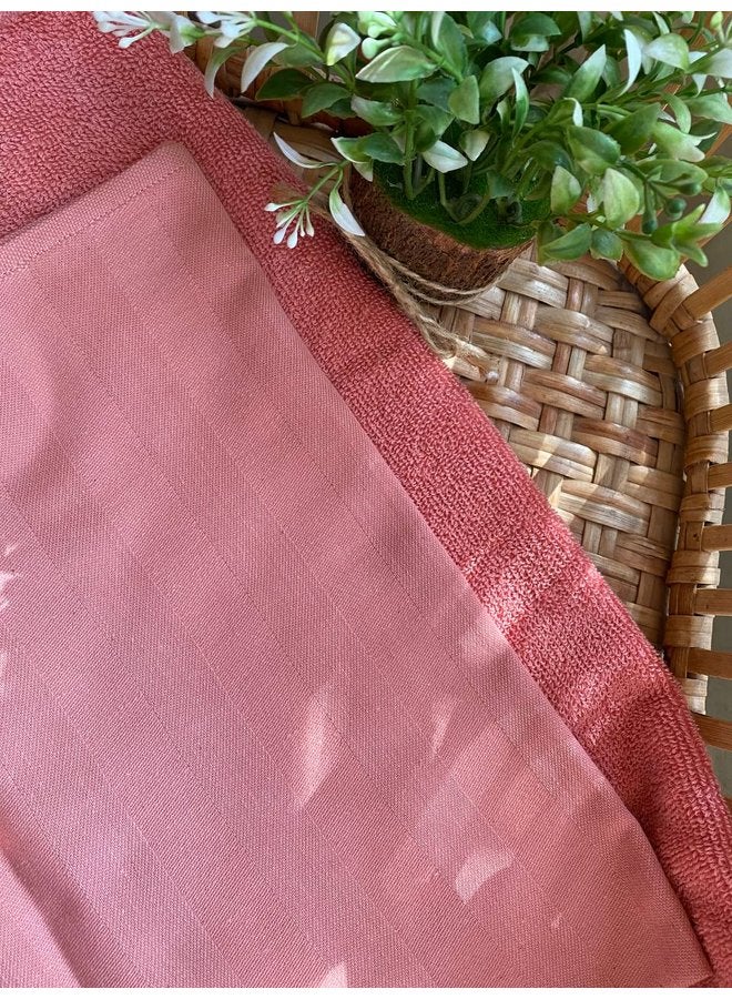 توالا مجموعه فوط توالا سفره 65*65+ فوطه حمام 50*50 و مناسبه للتقديم , امتصاص عالي , سهل التنضيف - Image 2