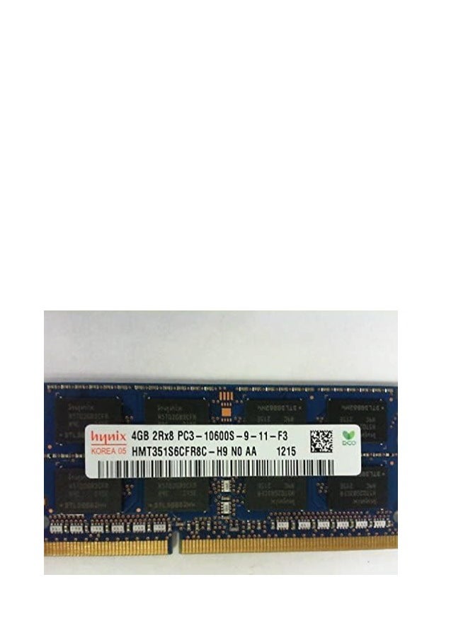 Hynix Hynix Laptop Ram 4GB PC3-10600 DDR3 1333MHz HMT351S6CFR8C-H9  - Image 1