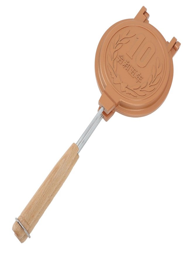 Jectse Hot Sandwich Maker, Waffle Maker Hot Dog Toaster Double Sided Sandwich Baking Pan with Long Handle, Grilled Cheese Maker Nonstick Sandwich Maker Flip Grill Pan for Breakfast - Image 3