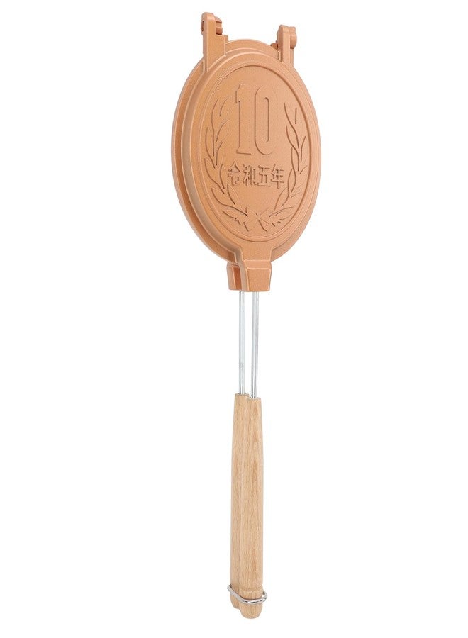 Jectse Hot Sandwich Maker, Waffle Maker Hot Dog Toaster Double Sided Sandwich Baking Pan with Long Handle, Grilled Cheese Maker Nonstick Sandwich Maker Flip Grill Pan for Breakfast - Image 1