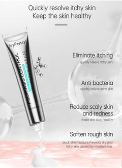 JoyPretty Psoriasis Relief Cream , Anti-Bacterial Moisturizer for Scaly Skin & Redness – Natural Herbal Cream for Eczema, Dermatitis, Psoriasis, and Vitiligo – Unisex (20g)  - Image 4