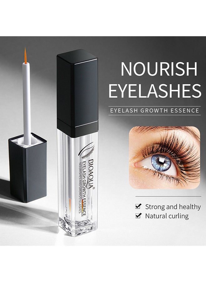 BIOAOUA - Eyelash Growth Essence, Fuller And Longer Looking Lashes Lash Enhancing Serum For Natural Lashes Or Lash Extensions And Brows, Vegan And Cruelty-Free 7ML - Image 1