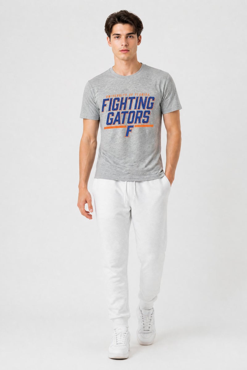 Fanatics Men Sportswear Fit Short Sleeve Florida Gators Outdoor T-shirt, Grey - Image 2