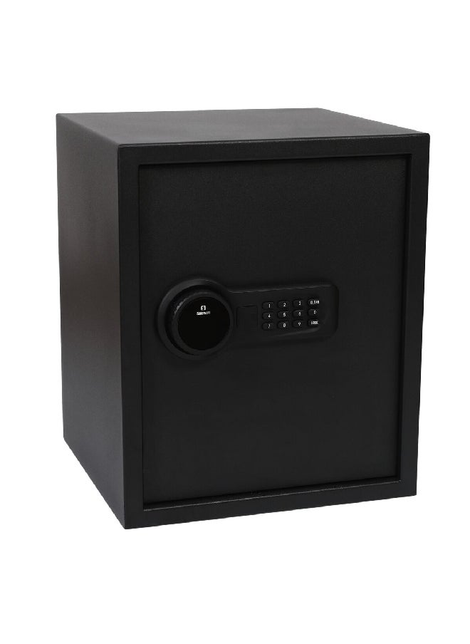 StarTech - Safewell Durable Steel Digital and Tubular Key Electronic Safe Black 15kg 50SAV - Image 1