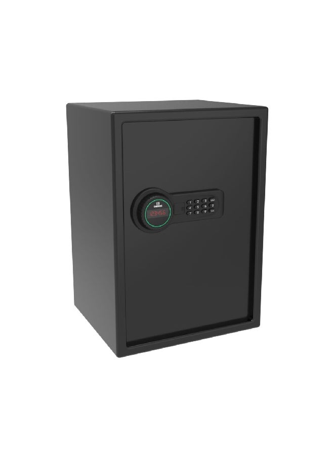 StarTech - Safewell Durable Steel Digital and Tubular Key Electronic Safe Black 15kg 50SAV - Image 1