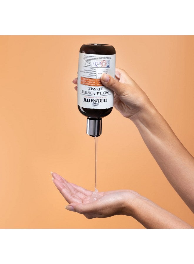 CURLSMITH - Essential Moisture Cleanser, Gentle Nourishing Shampoo For Wavy, Curly And Coily Hair, Vegan (12Fl Oz) - Image 2