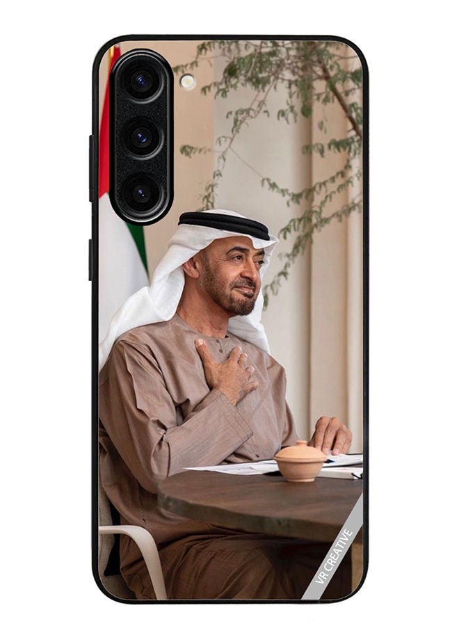 VR CREATIVE Protective Case Cover For Samsung Galaxy S23 Sheikh Mohamed Bin Zayed Al Nahyan Design Multicolour - Image 1
