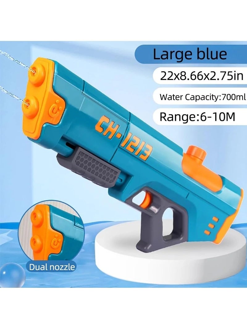 Storio Big Sized Holi Pichkari Water Gun Toy for Kids with Upto 25Ft Range & Inbuilt 700ml Storage | High Pressure Mechanism Ideal Outdoor Toy for Pool & Beach Fun - Image 5