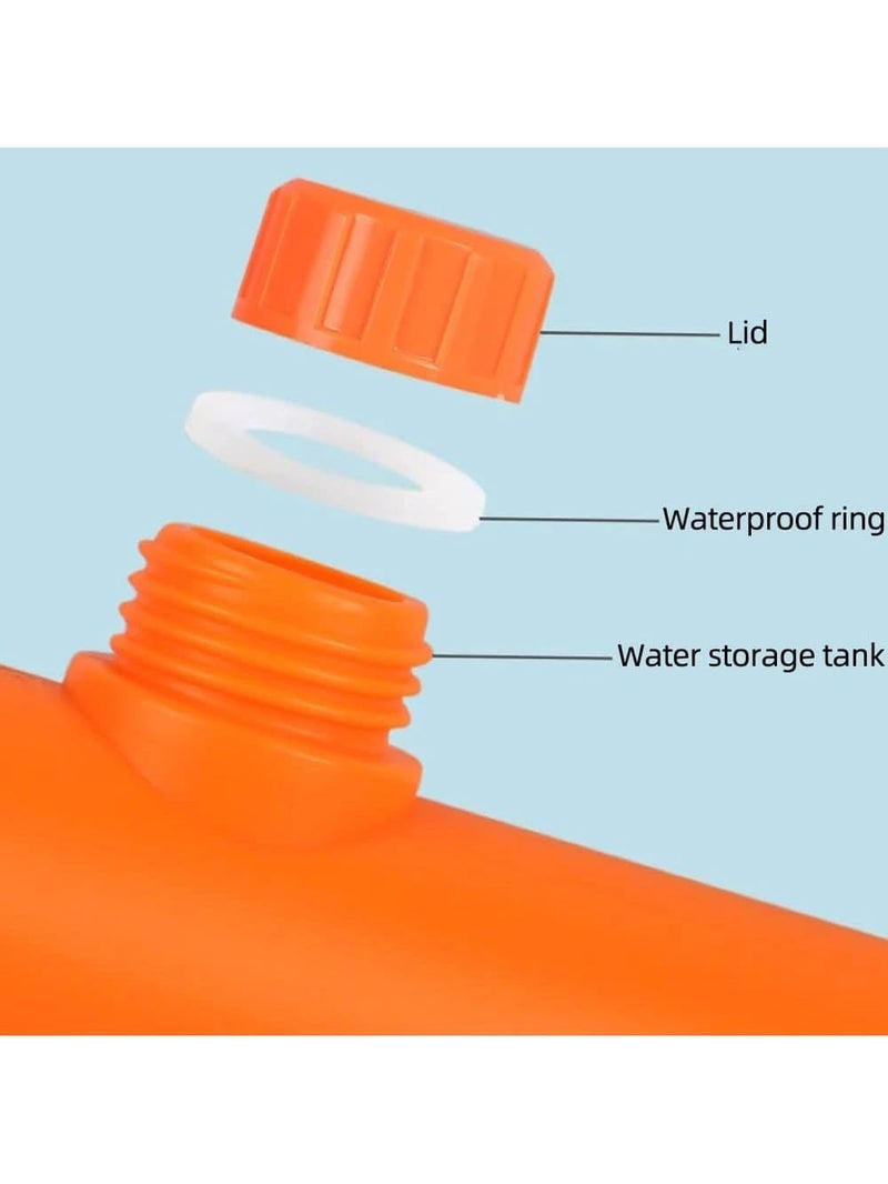 Storio Big Sized Holi Pichkari Water Gun Toy for Kids with Upto 25Ft Range & Inbuilt 700ml Storage | High Pressure Mechanism Ideal Outdoor Toy for Pool & Beach Fun - Image 3