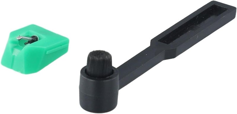 Sleek And ATVMN95E For Vinyl Record Player Replacement Stylus Plus Convenient Cleaning Brush - Image 1