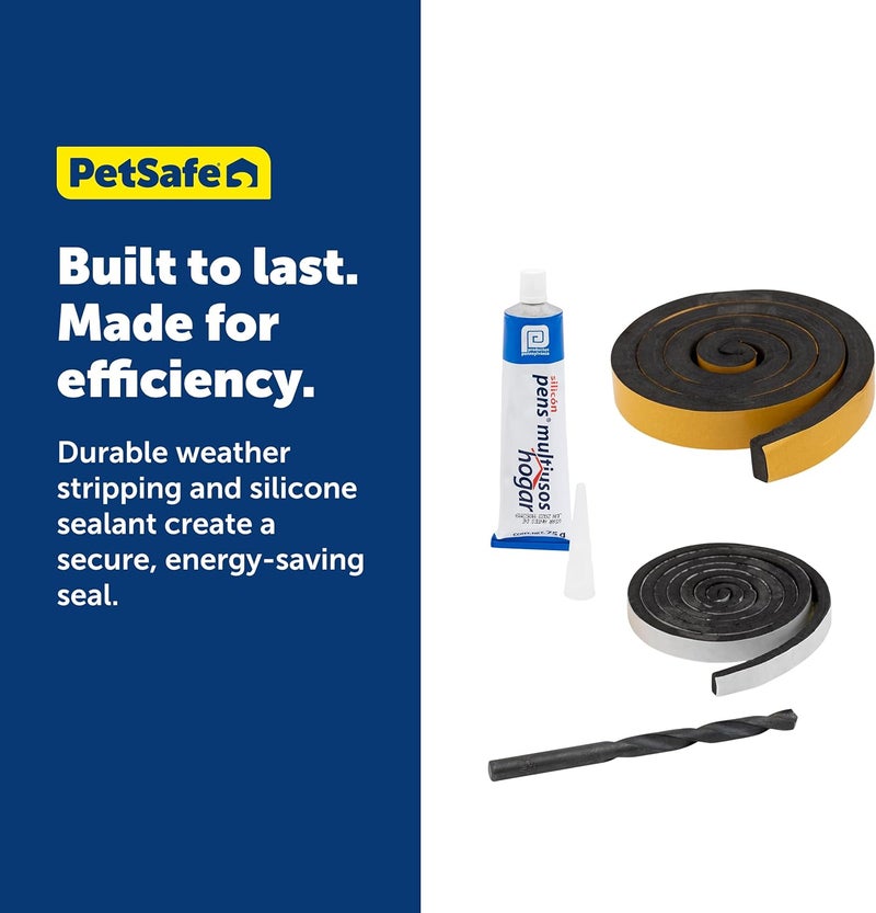 PetSafe Dog Door Installation and Insulation Kit - Weather Proofing Solution for Pet Doors - Image 5