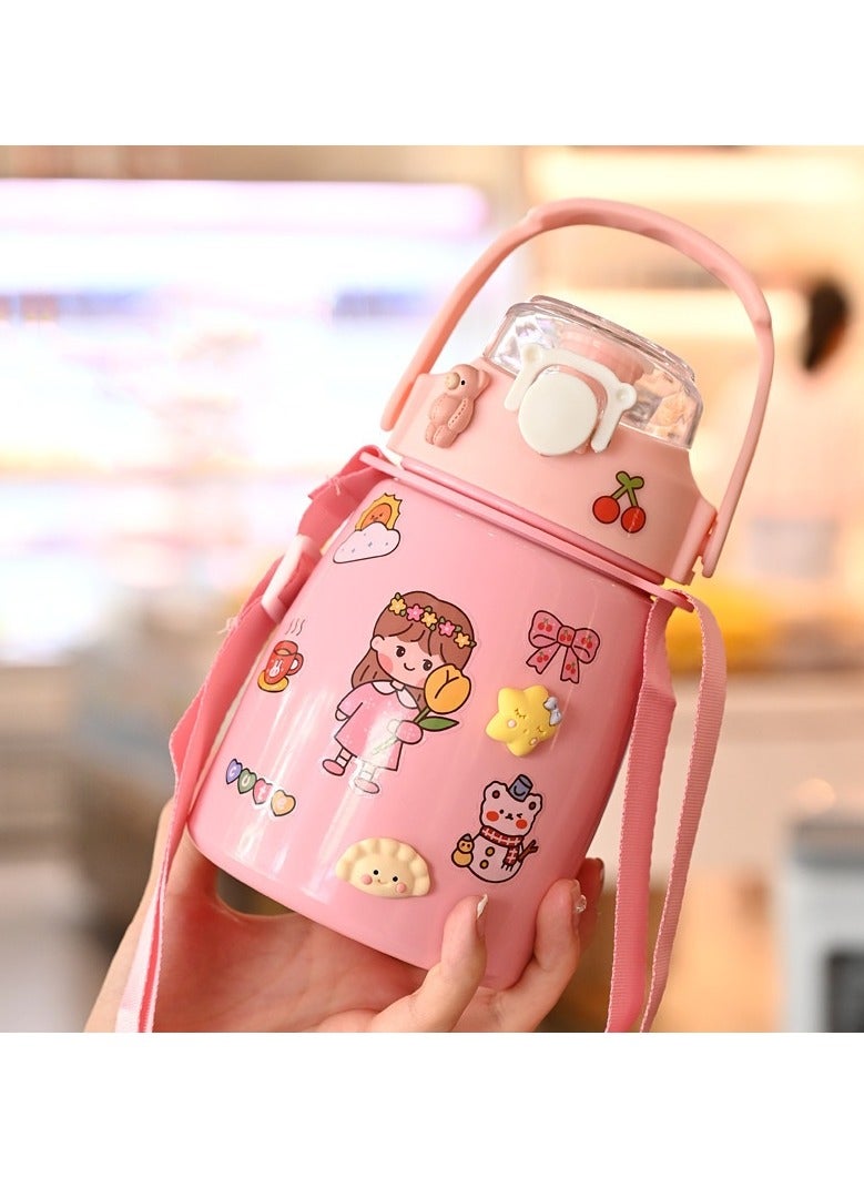 KUYING High Appearance Children's Portable Water Cup 