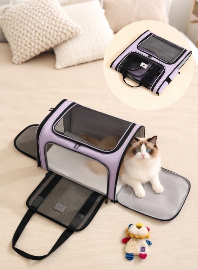 Multifunctional Cat & Small Dog Backpack Carrier | Ventilated, Collapsible & Waterproof for Travel Hiking Outdoor - Image 1