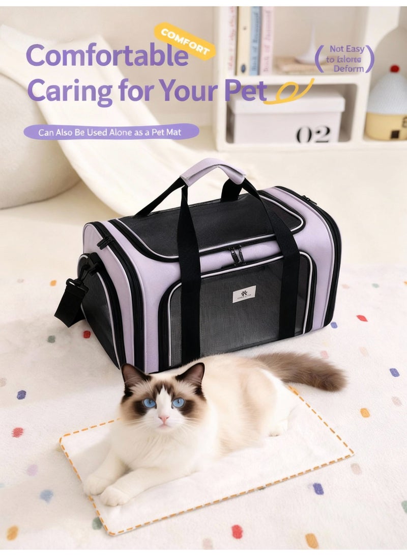Multifunctional Cat & Small Dog Backpack Carrier | Ventilated, Collapsible & Waterproof for Travel Hiking Outdoor - Image 2