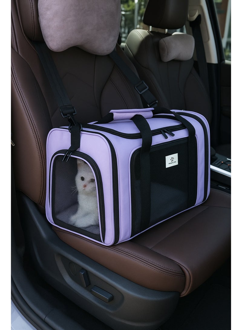 Multifunctional Cat & Small Dog Backpack Carrier | Ventilated, Collapsible & Waterproof for Travel Hiking Outdoor - Image 4