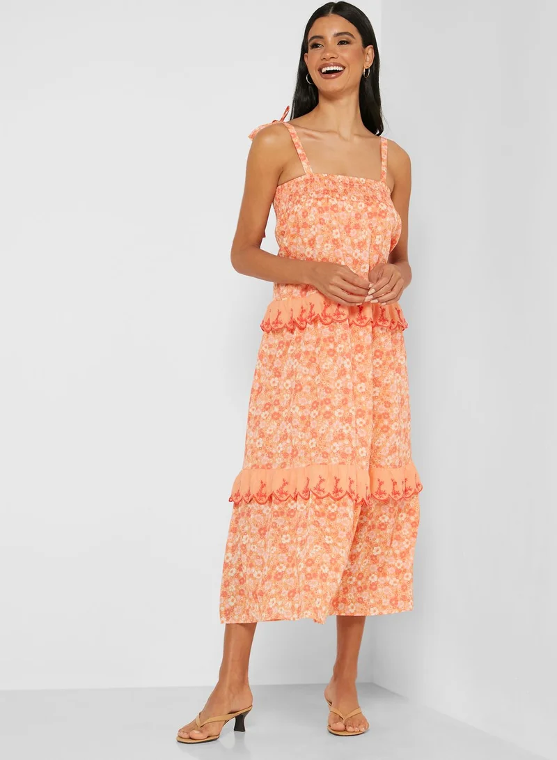Cotton On Woven Clarissa Tie Strap Maxi Dress