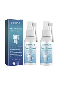 20ml Gum Protect Repair Spray, Instant Gum Soothing Spray, Relieve Gum Swelling And Toothache, Whiten Teeth, Reduce Gum Recession (2 PCS)