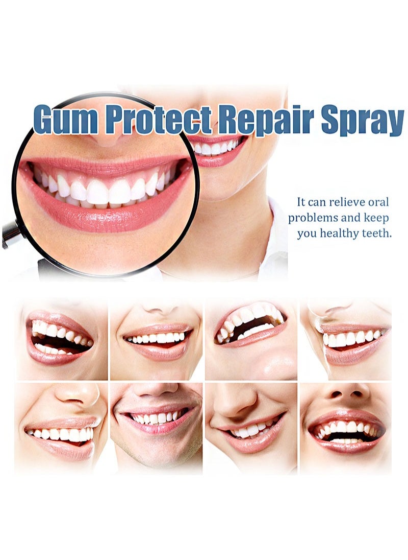 EELHOE - 20ml Gum Protect Repair Spray, Instant Gum Soothing Spray, Relieve Gum Swelling And Toothache, Whiten Teeth, Reduce Gum Recession (2 PCS) - Image 1