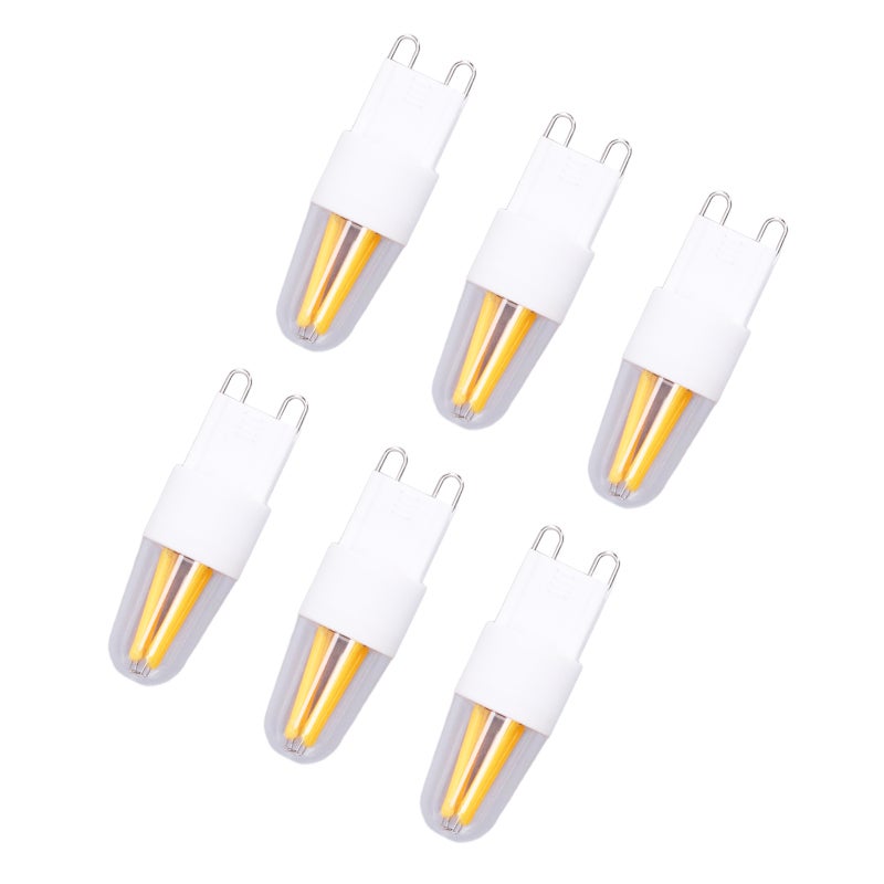G9 LED Bulb 50,000H Long Service Life Quick Heat Dissipation Warm White Lamp - Energy Saving Chandelier Light for Home Ceiling Wall Sconce Lighting - Image 4
