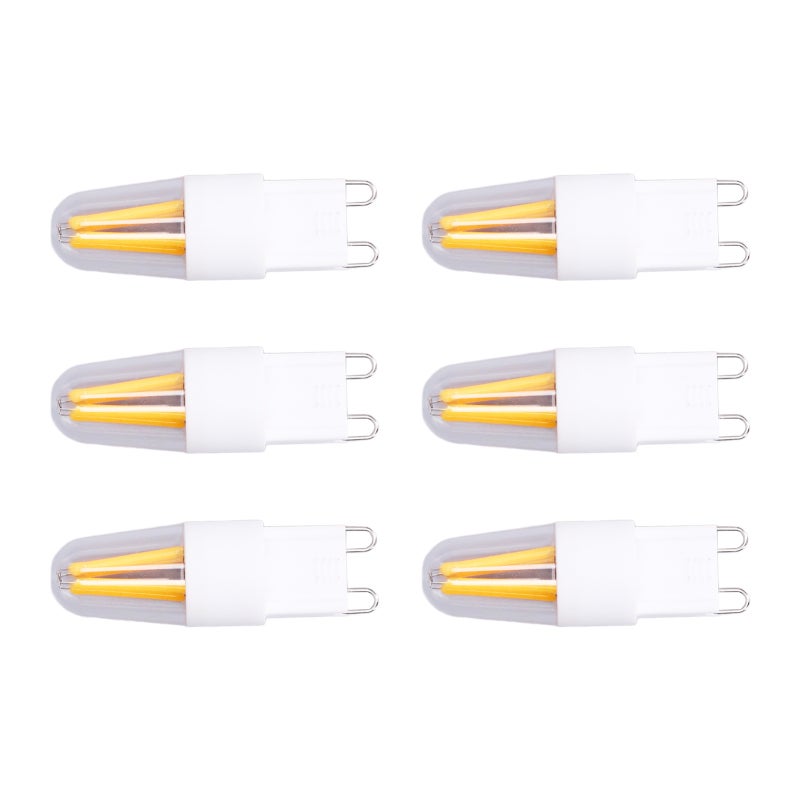 G9 LED Bulb 50,000H Long Service Life Quick Heat Dissipation Warm White Lamp - Energy Saving Chandelier Light for Home Ceiling Wall Sconce Lighting - Image 1