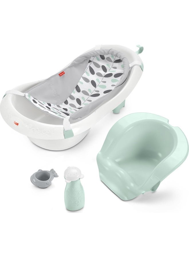 Fisher-Price Baby to Toddler Bath 4-in-1 Sling â€˜n Seat Tub with Removable Infant Support and 2 Toys - Image 1