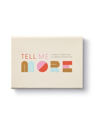 Tell Me More: A Conversation Starter Game of Questions to Deepen Connection - pzsku/Z5944603F5542F2EEF4B8Z/45/1750155673/aaaab47f-651c-4780-8246-8e1f02e049cd