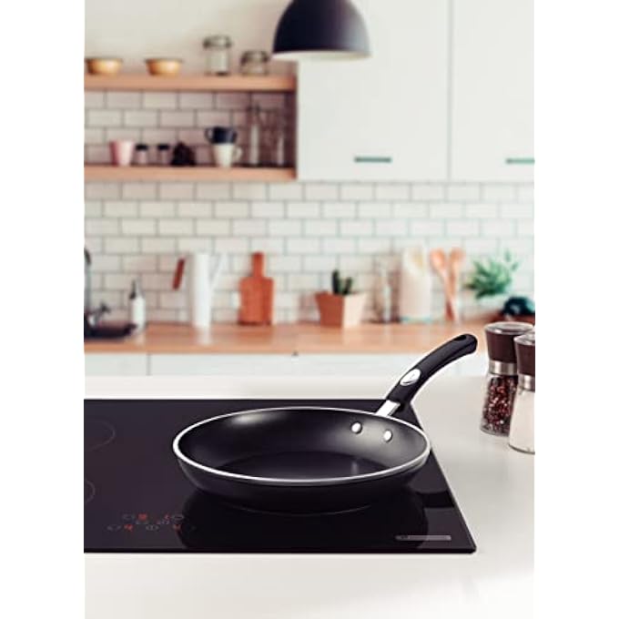 TRAMONTINA Monaco Induction Aluminum Skillet With Starflon Premium NonStick Internal And External Coating Black 20Cm 1 L - Image 4
