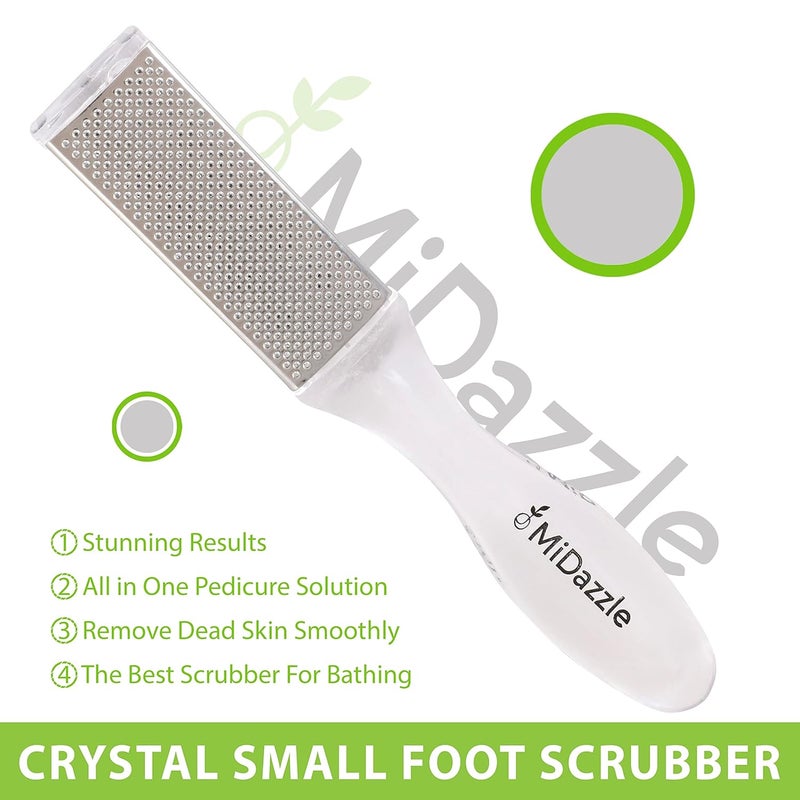 Omidazzle Midazzle 2 in 1 Foot Scrubber Callus Remover FF79 Colors May Vary Pack of 2 - Image 4