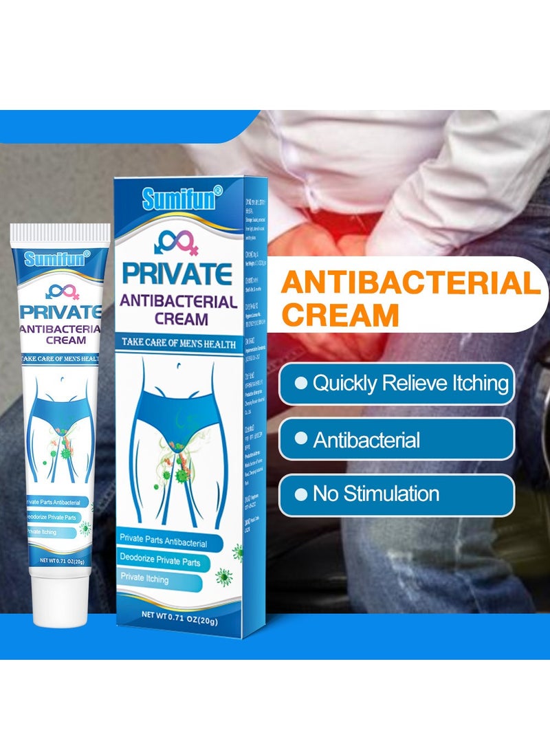 Sumifun كريم مضاد للبكتيريا خاص لتخفيف حكة الجلد، تخفيف موضعي - Image 2