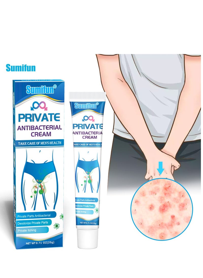 Sumifun كريم مضاد للبكتيريا خاص لتخفيف حكة الجلد، تخفيف موضعي - Image 1