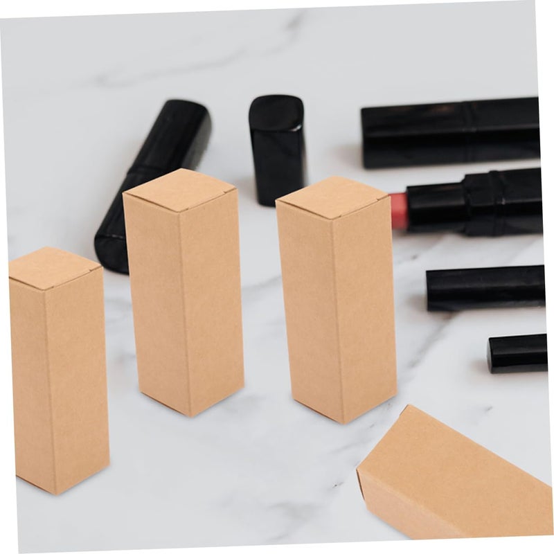 Rectangle Lipstick Lip Gloss Storage Tubes 50 Pack Paper Boxes Essential Oil Wrapping - Image 4
