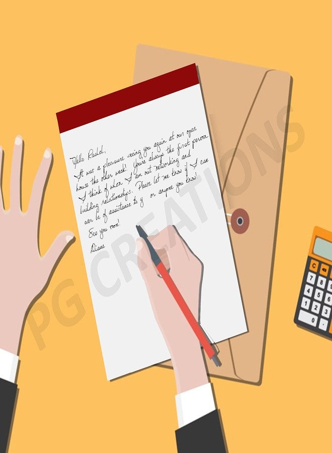 PG Creations A5 Size, Pack of 12 Pads, Unruled Notepads for Writing, 50 Sheets per Pad, 70 Gsm Plain Blank Paper Writing Pads for Office, Home & Students, 5x8 Inch, White - Image 4