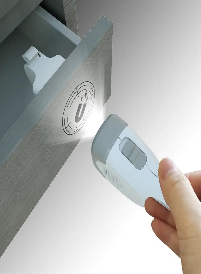 Envop Child-Proof Magnetic Latches Easy Multi-Purpose No Screw Tools Needed Kids & Cabinet Doors Locks Built-in Invisible Lock - Image 3