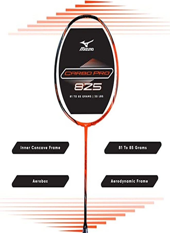 ميزونو مضرب تنس الريشة ميزونو كاربو برو 825 (جرافيت ياباني عالي الجودة) بدون أوتار - Image 3
