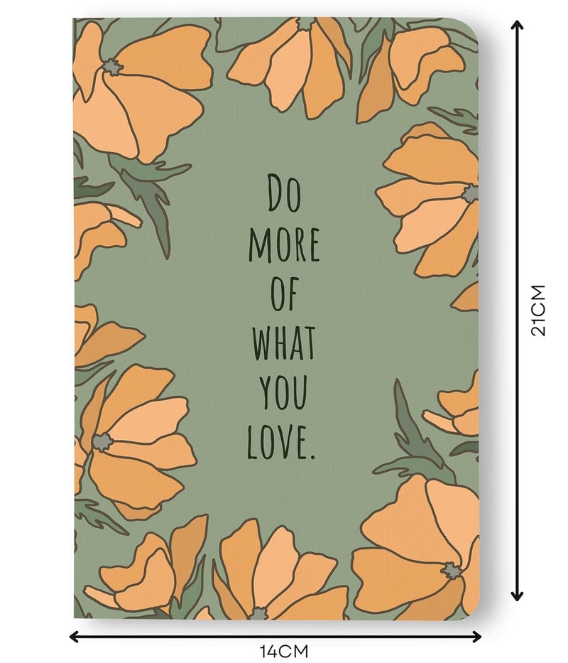 BOUND N FOUND 100 GSM A5 Dot Grid Journal: 160 Pages (Do More Of What You Love) - Image 2