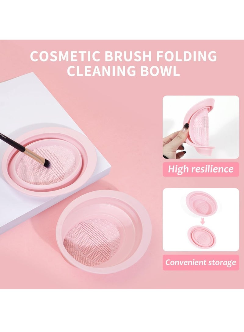 Generic Makeup Brush Set 42Pcs Makeup Tool Set Premium Synthetic Foundation Powder Concealers Eye Shadows Blush Makeup Brushes Kit with Makeup Sponge Powder Puffs for Beginner Professional  - Image 4