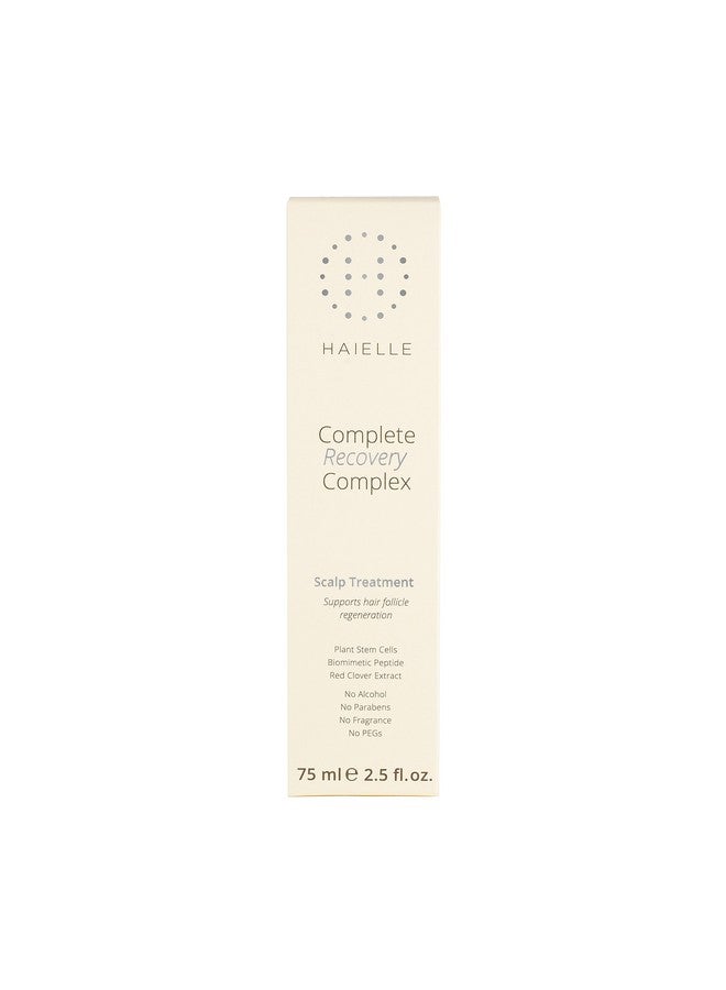 HAIELLE Complete Recovery Complex Healthy Hair Regrowth Treatment For Women And Men Thinning Hair/Hair Loss Treatment Scalp Stimulator Supports Hair Follicle Regeneration 75 Ml / 2.5 Fl. Oz. - Image 4