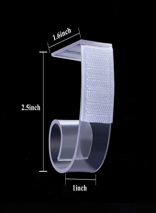 Odowalker 50 Pieces Table Skirt Clips Plastic Tablecloth Clips for Outdoor Party Indoor Outdoor Events 0.8-1.2" - Image 3