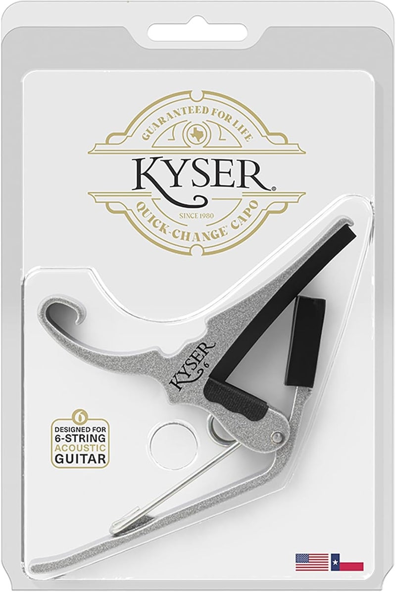 Kyser Quick-Change Capo for 6-String Acoustic Guitars - Image 5