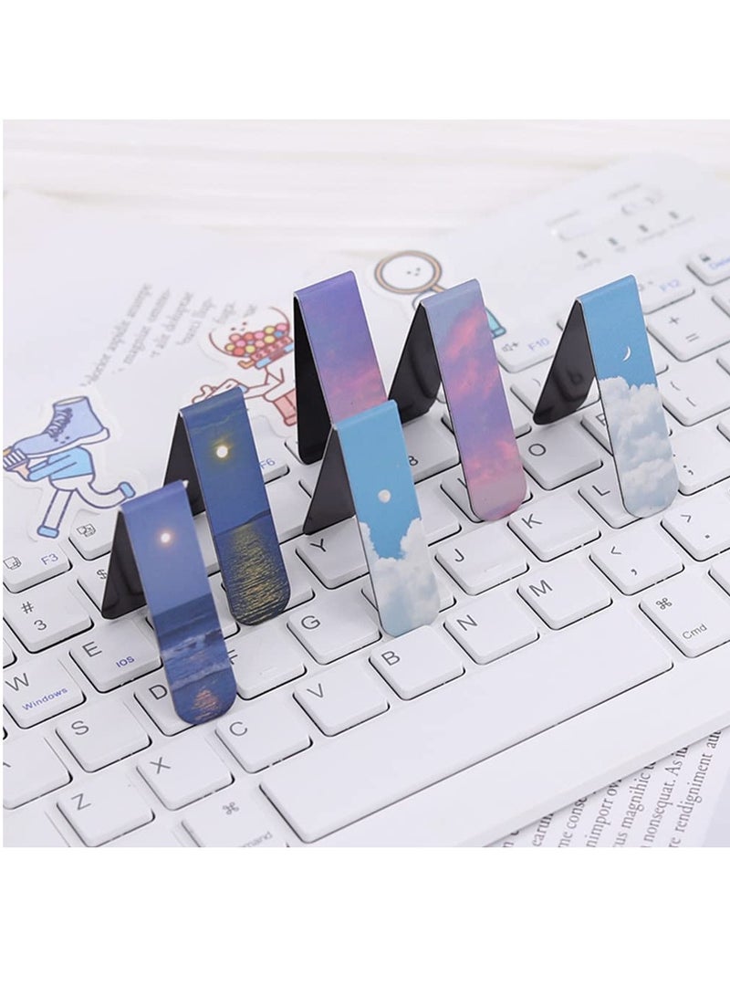 phomemo Magnetic Bookmarks Magnet Page Markers, Magnetic Page Clip for Students Teachers, Fun Book Marks for Reading(12 Pieces)  - Image 4