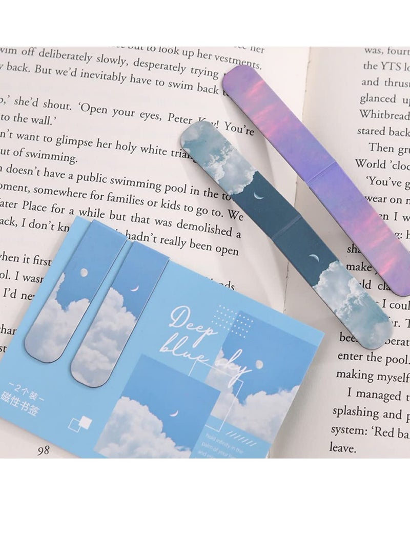 phomemo Magnetic Bookmarks Magnet Page Markers, Magnetic Page Clip for Students Teachers, Fun Book Marks for Reading(12 Pieces) - Image 5