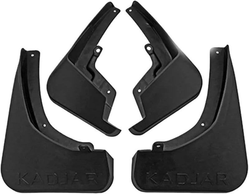 رينو كادجار 2016 2024 سدادات الطين واقيات الرش مجموعة من 4 أسود - Image 2