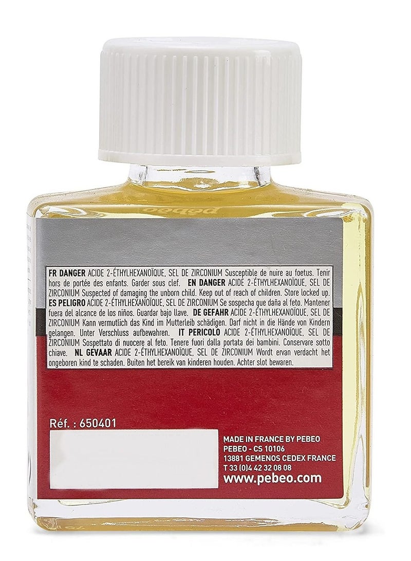 Pebeo وسيط بيبو كورتري سيكاتيف 75 مل لألوان الزيت - Image 3