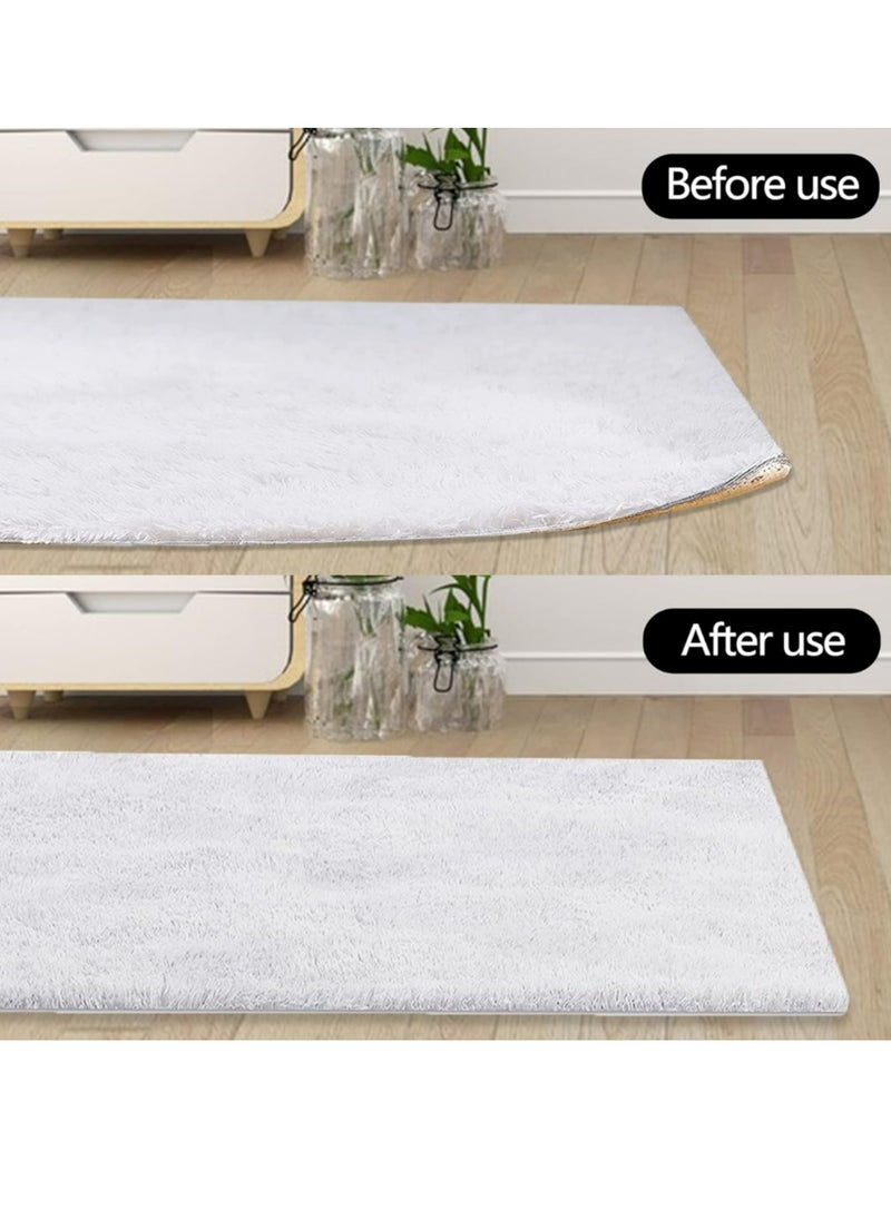 Generic Rug Gripper Rug Tape Non Slip Rug Pads Carpet Tape Rug Tape Hardwood Floor Rug Gripper for Hardwood Floors Black  - Image 3