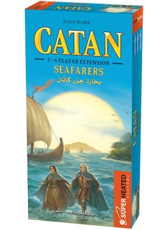 Catan Seafarers Extension 5 6 Players Official Version English And Arabic Language Family Game For Ages 10 Plus Board Game Strategy Original Made In Germany - pzsku/Z59459C4558B29FC2A529Z/45/_/1719943407/0e8c8529-ac01-4a58-9348-7635cd5168d5