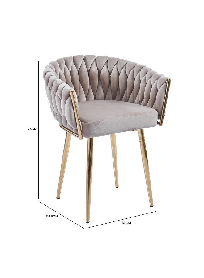 VANITY LIVING Dining Chairs - Set of 2 Aurora Velvet  - Image 3