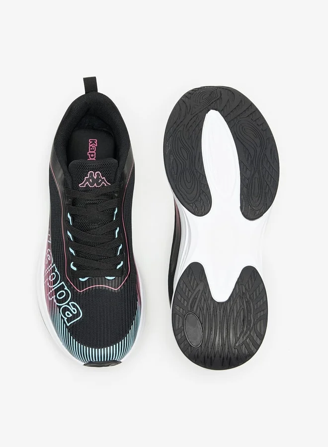 كابا Women's Logo Print Sports Shoes with Lace-Up Closure