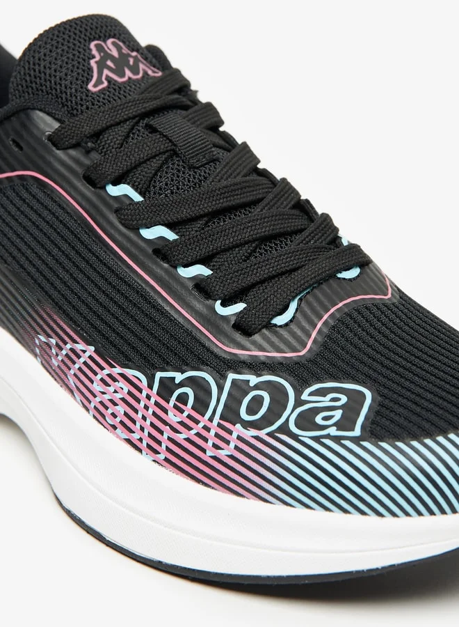 كابا Women's Logo Print Sports Shoes with Lace-Up Closure
