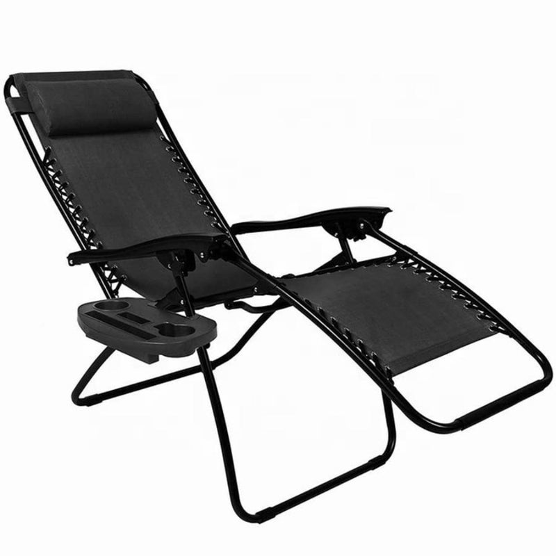 Egardenkart Reclinable Camping Chair Folding Camping Chairs for Adults with Armrests Lightweight Portable for Beach, Caravan Trips, BBQs, Garden, Picnic Blue Large - Image 3